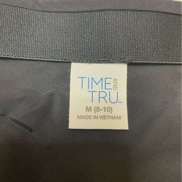 NWT Time and True size medium black bias midi skirt - Picture 4 of 6